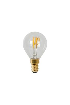 Lucide P45 - Filament lamp - Ø 4,5 cm - LED Dimb. - E14 - 1x3W 2700K - Transparant