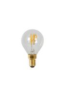 Lucide P45 - Filament lamp - Ø 4,5 cm - LED Dimb. - E14 - 1x3W 2700K - Transparant - thumbnail