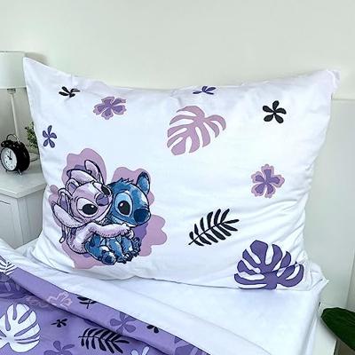Lilo en Stitch dekbedovertrek Stitch & Angel 140 x 200 cm - 70 x 90 cm - katoen
