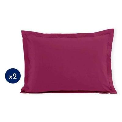 Set van 2 kussenslopen - LOVELY HOME - LH71603 - 50 x 70 cm - Fuchsia
