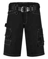 Tricorp worker canvas kort model - Workwear - 502006 - zwart - maat 54 - thumbnail