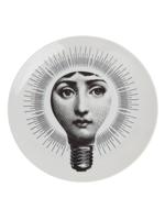 Fornasetti plate - Black - thumbnail
