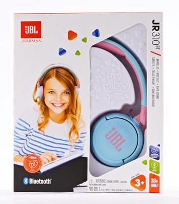 JBL Kids Bluetooth Headphone | Wireless On-Ear | JBL-JUNIOR-310BT | Blue Color