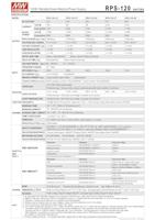 MEAN WELL RPS-120-48 Schakelnetvoedingsmodule 48 V/DC 2.5 A 120 W, 80 W - thumbnail