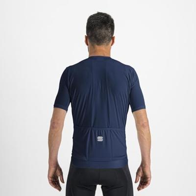 Sportful Matchy fietsshirt korte mouw fietsshirt blauw heren XXL