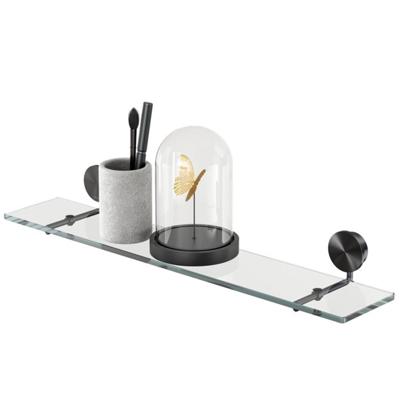 Planchet 60 cm Geesa Opal Zwart Metaal Geborsteld Planchet 60 cm Geesa Opal Zwart Metaal Geborsteld