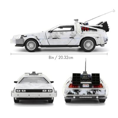 JADA TOYS Time machine Back to the Future Frost Kant-en-klaar model Personenauto (model) JADA TOYS Time machine Back to the Future Frost Kant-en-klaar model Personenauto (model)