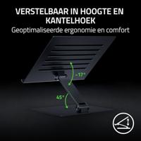 Razer Adjustable Laptop Stand 18 Zwart - thumbnail