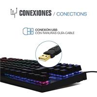 Toetsenbord iggual ONYX RGB - thumbnail
