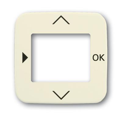 Busch-Jaeger 2CKA006430A0285 Jaloezie-schakelaar, Jaloezie-schakelaar/-knop Afdekking Duro 2000 SI Parel-wit, Crème-wit 1 stuk(s)