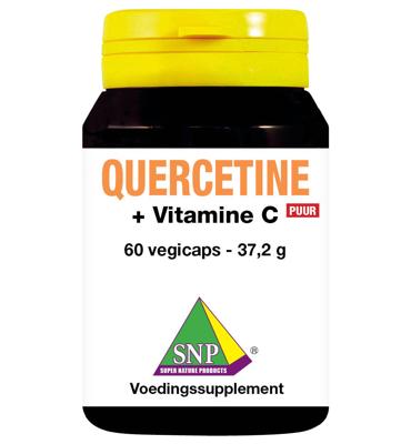 SNP Quercetine + gebufferde vitamine C puur 60 Vegetarische capsules