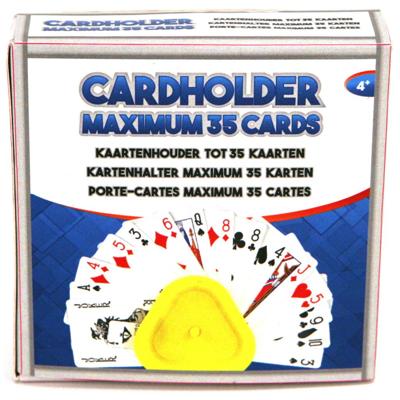 Basic Plastic kaartenhouder tot 35 kaarten