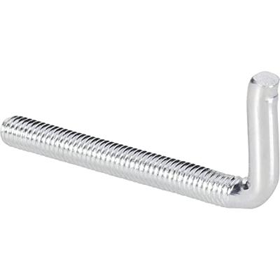 TOOLCRAFT 890688 Rechte schroefhaak type 4 E 40 mm Galvanisch verzinkt staal 10 stuk(s)