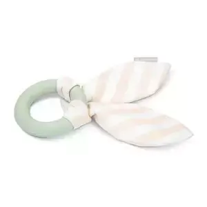 Beeztees Puppy Tjuwa Kauwring - Hondenspeelgoed - Grijs - 8,5 cm