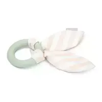 Beeztees Puppy Tjuwa Kauwring - Hondenspeelgoed - Grijs - 8,5 cm - thumbnail