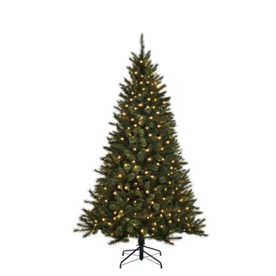 black box kunstkerstboom Toronto met ledverlichting h215 x d132cm
