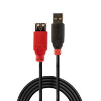 USB-kabel LINDY 42817 Zwart 5 m - thumbnail