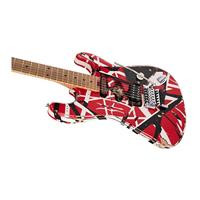 EVH Striped Series Frankie Red / White / Black elektrische gitaar - thumbnail