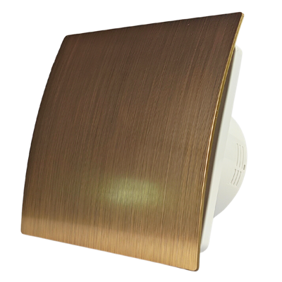 Whisper Pro-design Badkamerventilator - Ø125mm - Met Nalooptimer - Kunststof - Goud Whisper Pro-design Badkamerventilator - Ø125mm - Met Nalooptimer - Kunststof - Goud