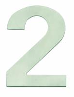 Intersteel Huisnummer 2Numbra 150x2mm RVS - 0035.402072 - thumbnail