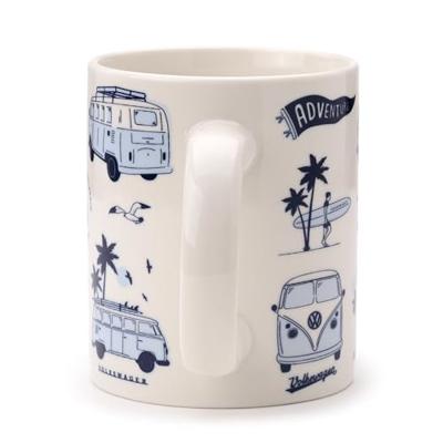 VW T1 Volkswagen Busje Explore Porselein Mok