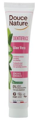 Tandpasta aloe vera voor gevoelig tandvlees bio 75 Milliliter
