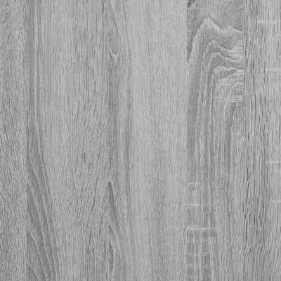 Bedframe zonder matras 150x200 cm spaanplaat grijs Sonoma