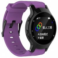 Silicone polsbandje van Sport voor de Garmin Forerunner 225 (paars) - thumbnail