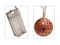 Led lampjes met metalen kopere Nampook - Nampook - thumbnail