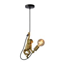 Lucide EXTRAVAGANZA CHIMP - Hanglamp - Ø 17,6 cm - 1xE27 - Zwart - thumbnail