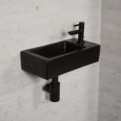 Wiesbaden Fonteinset Mat Zwart Color Mat Zwart - Fonteinset Met Amador Kraan Wiesbaden Fonteinset Mat Zwart Color Mat Zwart - Fonteinset Met Amador Kraan