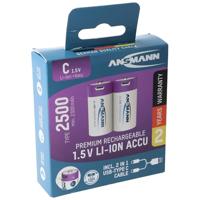 Ansmann Mono D 6000 Typ USB-C 2-Pack (5400mAh) - thumbnail
