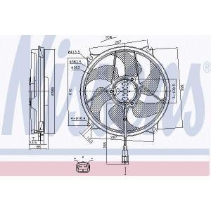 Koelventilator 85790