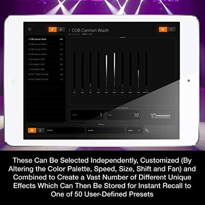 ADJ myDMX Go app beheerplatform voor DMX-verlichting