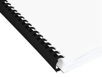 Q-CONNECT bindrug 14mm 21 rings 100 stuks zwart - thumbnail