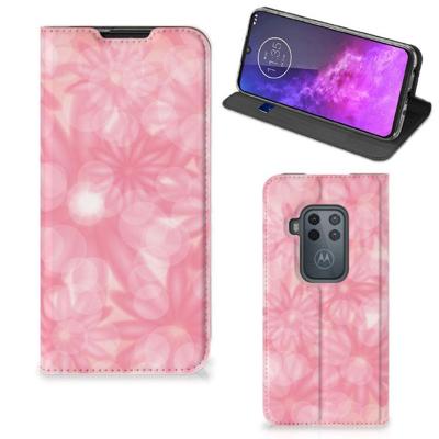 Motorola One Zoom Smart Cover Spring Flowers Motorola One Zoom Smart Cover Spring Flowers