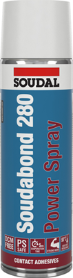 Soudal soudabond 280 power spray | contactlijm | 500 ml - 146311