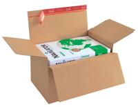 Colompac verzenddoos CP141, ft 30,5 x 22,8 x 7 -16 cm, bruin - thumbnail