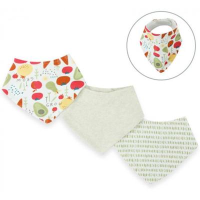 Soft Touch bandana-slab Home Grown 30 x 38 cm katoen beige 3 stuks