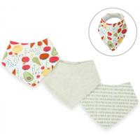 Soft Touch bandana-slab Home Grown 30 x 38 cm katoen beige 3 stuks - thumbnail