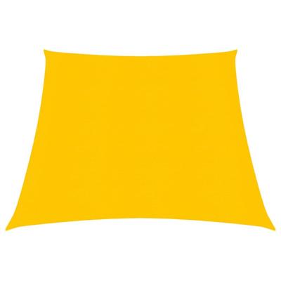 VidaXL Zonnezeil 160 g/m² 3/4x2 m hdpe geel VidaXL Zonnezeil 160 g/m² 3/4x2 m hdpe geel
