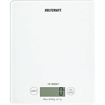 VOLTCRAFT TS-5000/1 Brievenweegschaal Weegbereik (max.) 5 kg Resolutie 1 g Wit - thumbnail