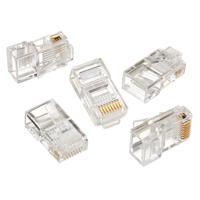 UTP connector 8-pins 8P8C (RJ45) voor CAT5, 50 stuks - thumbnail