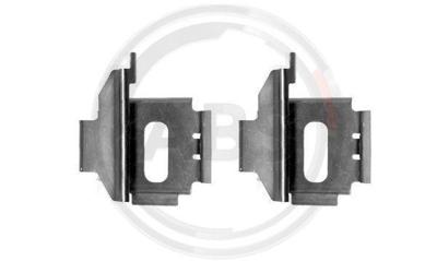 Accessoireset, schijfremblok 1283Q