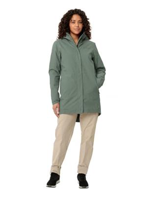 Vaude Cyclist II Padded Parka Jas Dames Agave 44