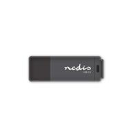 Nedis Flash Drive | 128 GB | USB Type-A | 80 MB/s | 10 MB/s | 1 stuks - FDRIU3128BK FDRIU3128BK - thumbnail