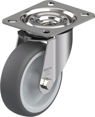 Blickle LEX-PATH 100G Zwenkwiel Wieldiameter: 100 mm Draagvermogen (max.): 150 kg 1 stuk(s)