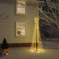 Kegelkerstboom 108 LED's 70x180 cm warmwit - thumbnail