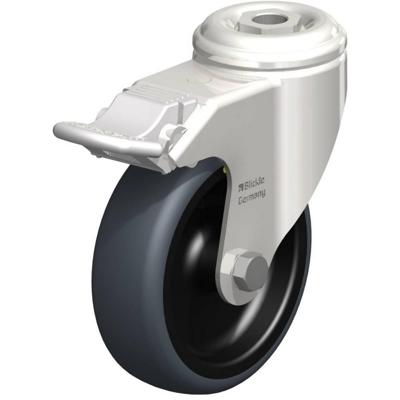 Blickle LKRXA-TPA 101G-FI-ELS Zwenkwiel met rem Wieldiameter: 100 mm Draagvermogen (max.): 70 kg 1 stuk(s)