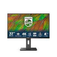 PHILIPS 32-inch 4K UHD-monitor met USB-C-docking - thumbnail